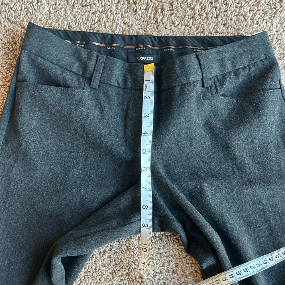 Express women's Ankle Dress Pants Gray Size 2 - Picture 12 of 12